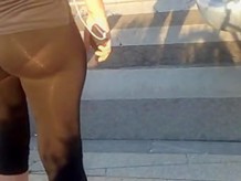 Very good ass in legging