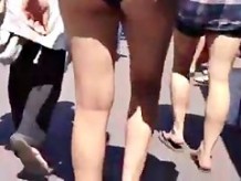 Sexy little ass at the beach