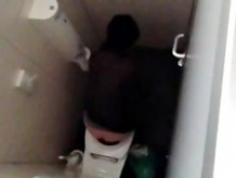 Toilet spy supermarket romania risky job