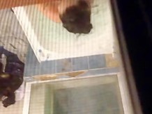I secretly videoed my flat mate in the bath 3