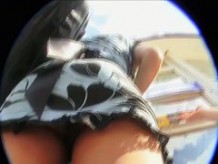 Hot upskirt video that I made on my camera