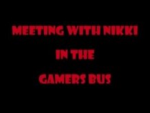 Gamersdoporn Productions: Nikki s 1st Time on the Gamers Bus Part 1