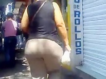 Amazing booty-Latina woman