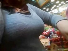 Candid BOOBS Sexy Young MILF