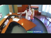  Perfect Sexy Blonde Gets Probed And Squirts Doctors Reception