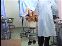 Hot pussy drilling in a perverted medical fetish video