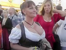 German boobs on the october fest