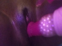 tight wet pussy getting fucked by dildo