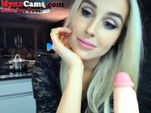 Impresionante rubia webcam modelo