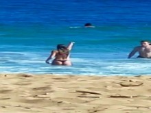 Bikini tanga a nadar
