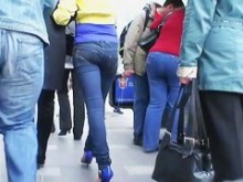 Vídeos callejeros sinceros de mujeres de culo redondo en público