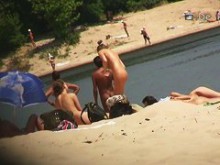 Chicas voyeur de playa nudista de culo caliente