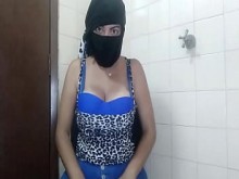Esposa musulmana amateur Recopilación de chorros de MILF real en Niqab Hijab en Pornhijab