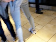 teen tight ass in jeans