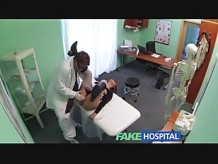 Perfect Busty Slim Patient Goes To A Fake Hospital 