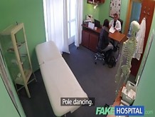 FakeHospital Gorgeous Young Pole Dancer With Hot Body Swallows The Doctors Medicine