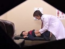 Doctor Ping fucks his patient in doggy style at the clinic