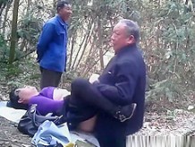 Old asian man fucks chubby asian prostitute