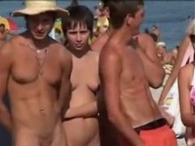 Playa desnuda - Concurso de chicas