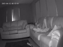 Atrapado Masturbándose En Mi Sofá Housesitting Cámara Oculta