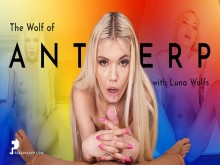 La sexy rubia belga Luna Wolfs ofrece su necesitado coño para tu placer sexual en realidad virtual
