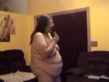 Grandota despierta antes de irte desnuda bbw karaoke