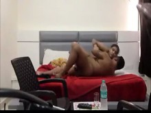 Desi randi bhabhi follando con claient en habitación de hotel