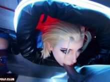 Agujero de gloria con Cammy White. Facial - Mollyredwolf