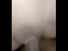 El adolescente de ébano pone la polla