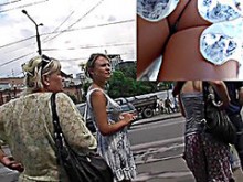 Spectacular Real Street Upskirt (falso)