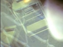 Disparo escondido mujer desnuda en el consultorio médico