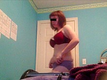 Después de la esposa del baño