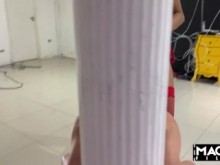 Llegué en su rostro era mucho jodido