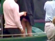 tenis upskirt (falso)