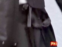 Adorable chica japonesa sin bragas en un video de Sharing