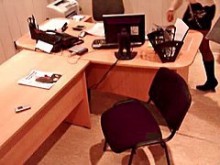 Chica en medias masturbación