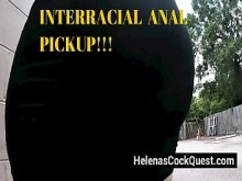 Helena Price Presents - ¡conexión anal interracial con la esposa exhibicionista Sra. Sapphire!  ¡Su esposo escucha mientras su esposa toma una gran polla negra con su trasero blanco casado!