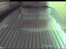 Voyeur Webcam Nude Girl en Solarium Parte24