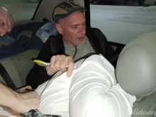 La colegiala JULIETACOPPOLAOK enfiestada en el auto rumbo a su casa luego de estudiar. PARTE 1