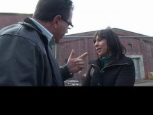 Casting callejero alemán EroCom con una puta turca