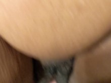 Madura de ébano BBW recibiendo algo de BWC