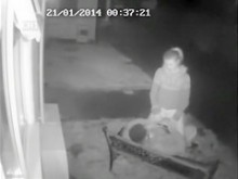 Pensaron que nadie los vería.