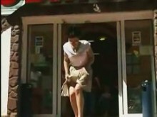 Increíble vídeo sincero de upskirt (falso)