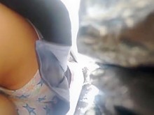 upskirt (fake) tierna colegiala de xll