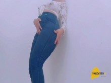 Me detuve y lo puse debajo del tjin y no estaba satisfecho y quise quitarlo ????