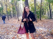 Caminando SIN BRAGAS en Pantimedias #PÚBLICO Autumn Park