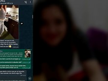 El chat de Whatsapp con mi prima se pone caliente por la noche