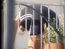 Mi vecina upskirt (falso)