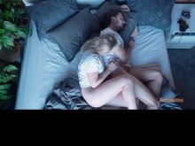 Pasión matutina: desde suaves besos hasta un profundo creampie en un cálido abrazo