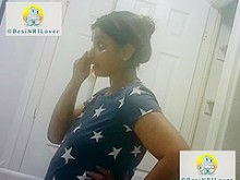 Video de cámara oculta (falso) de una dama india desi NRI haciendo su rutina nocturna de cuidado de la piel